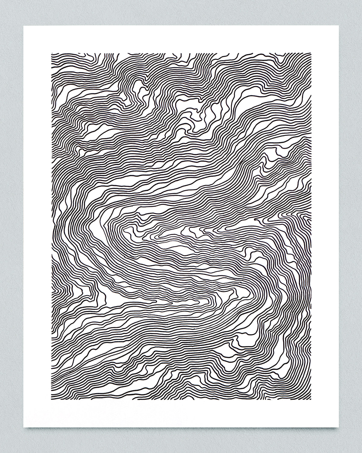 River I (Original Drawing, 11×14″)