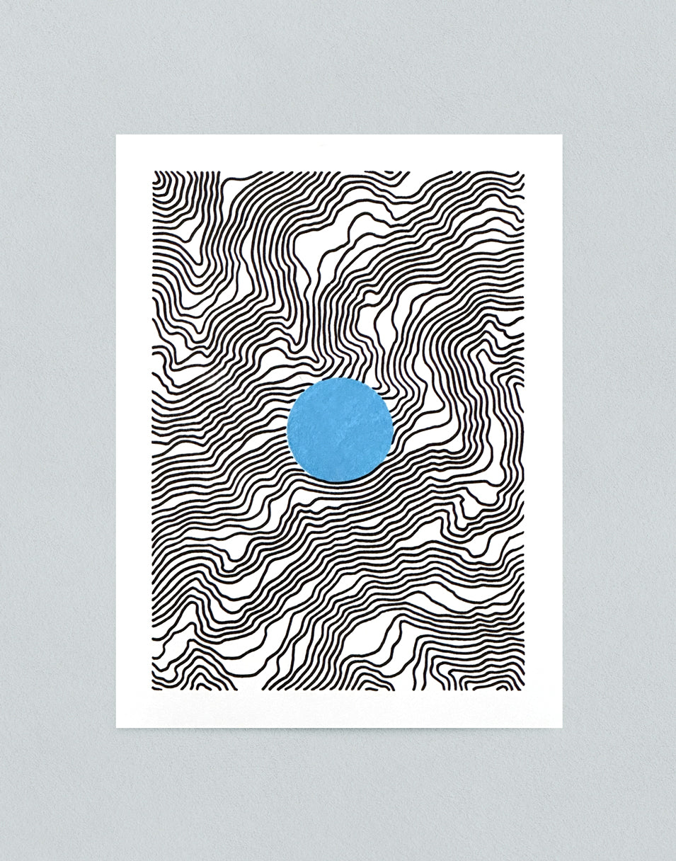 River III (Original Drawing, 6x8″)