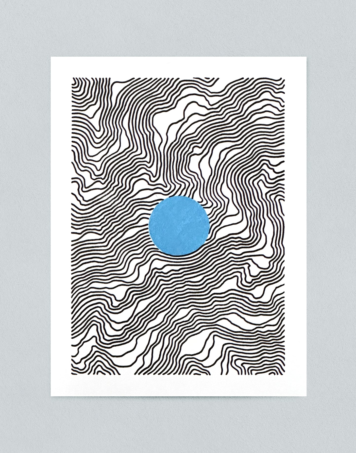River III (Original Drawing, 6x8″)