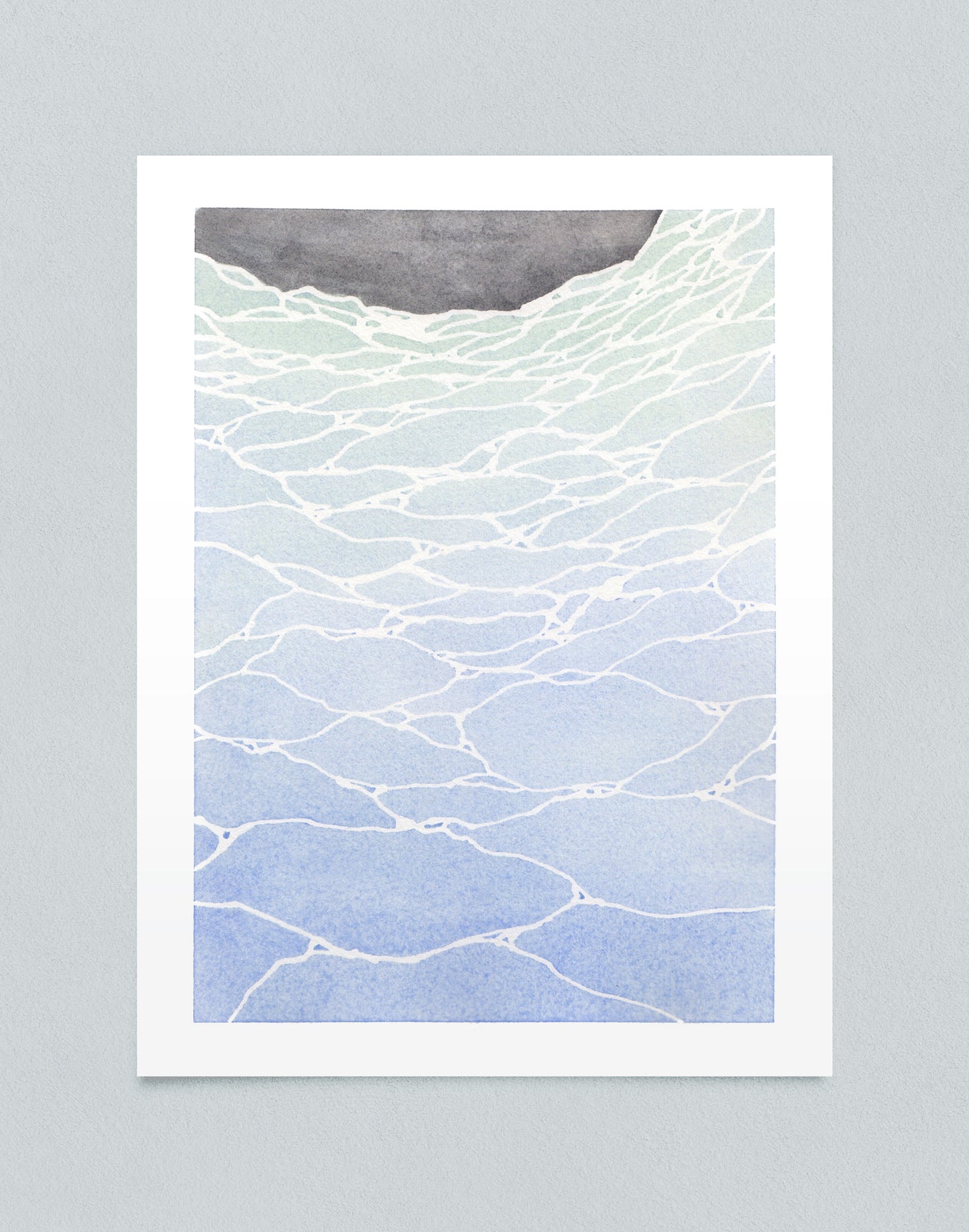 Storm (Original Watercolor, 6x8″)