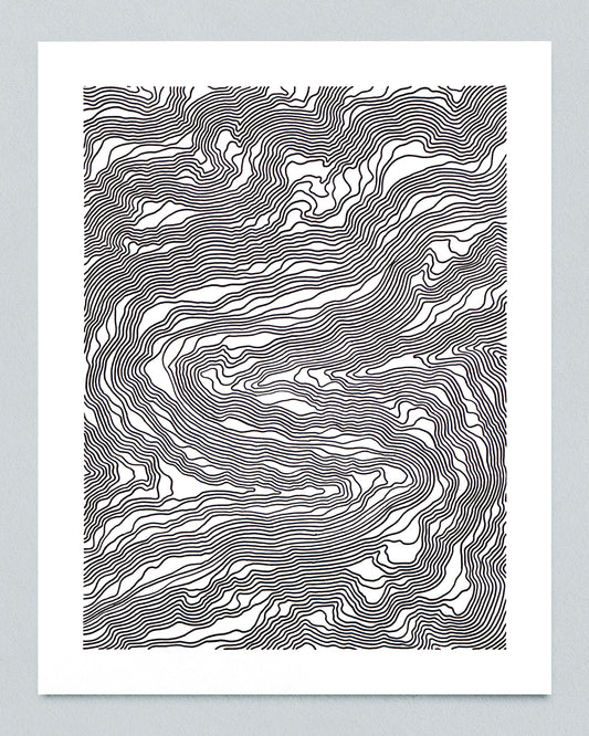 River I (Original Drawing, 11×14″)