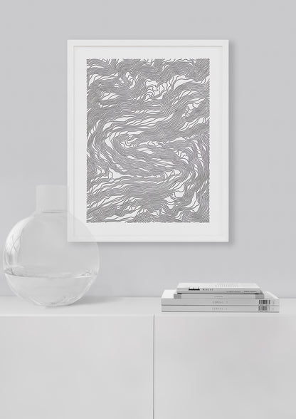 River I (Original Drawing, 11×14″)