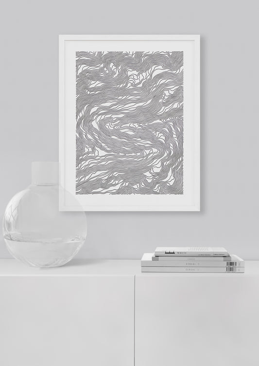 River I (Original Drawing, 11×14″)