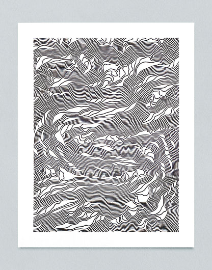 River I (Original Drawing, 11×14″)