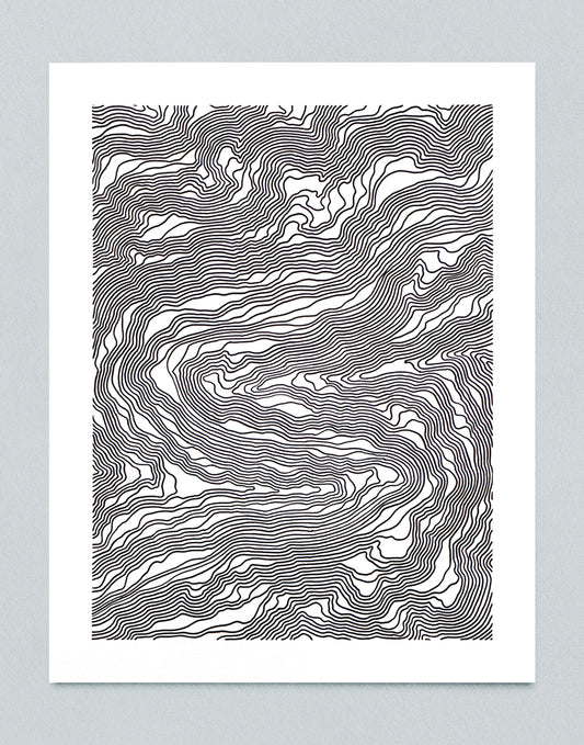 River I (Original Drawing, 11×14″)