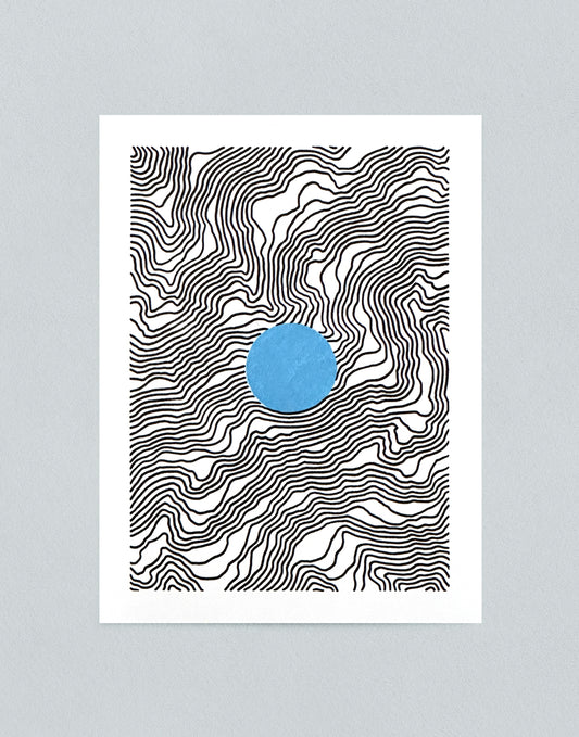 River III (Original Drawing, 6x8″)