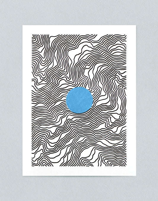 River III (Original Drawing, 6x8″)