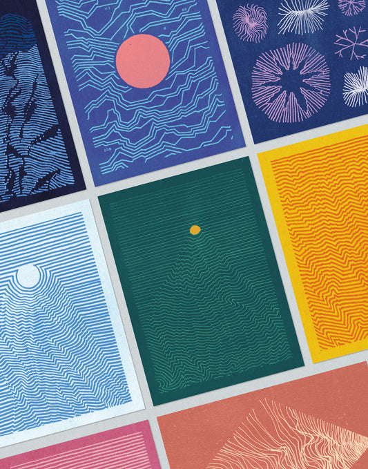 Postcard Set: Soft Systems (8 5×7" cards)