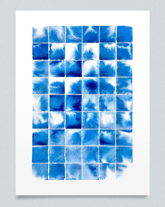 Skies 1 (Watercolor, 8x11″)